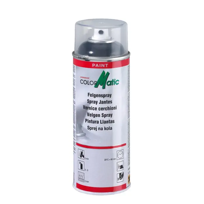 ColorMatic Fælgspray Sort 400ml.